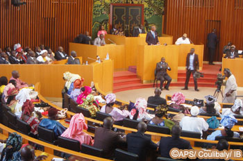 (L'assemblée nationale sénégalaise. Crédit photo : APS)