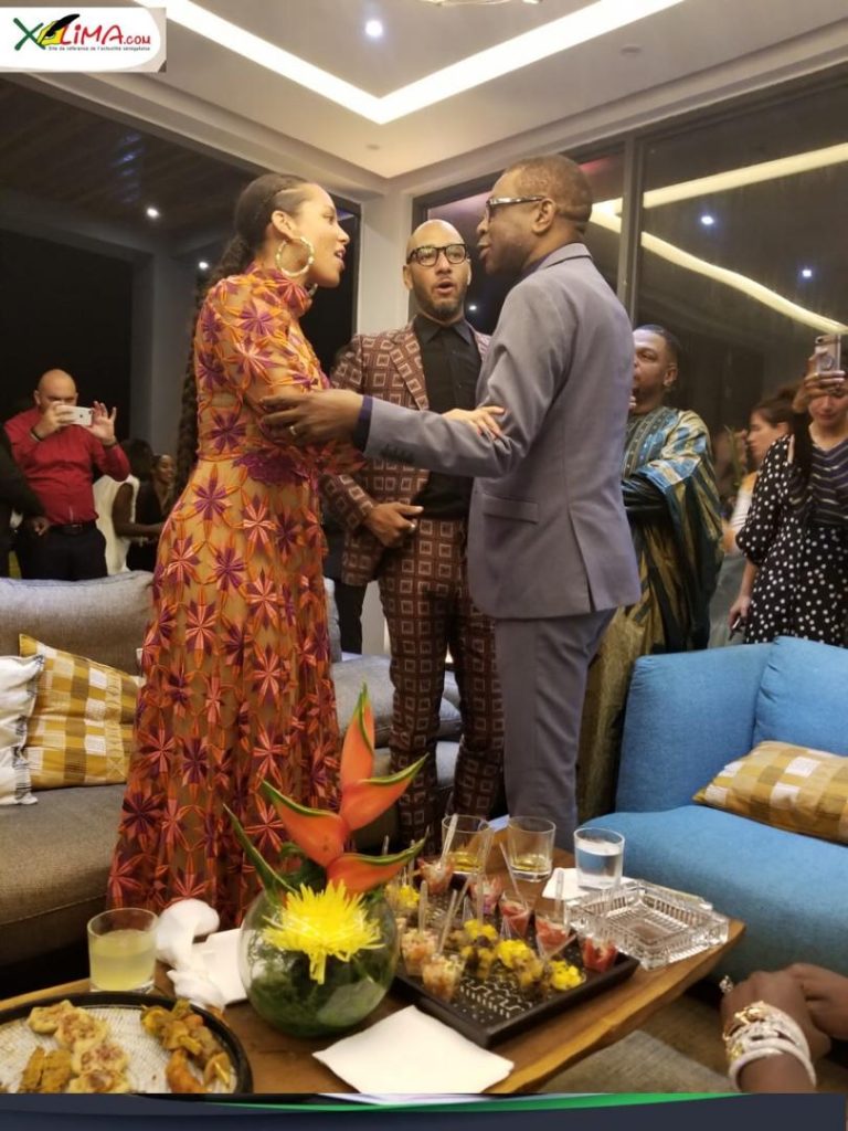 Inauguration de Black Rock à Dakar: Youssou Ndour rencontre Alicia Keys (Images)