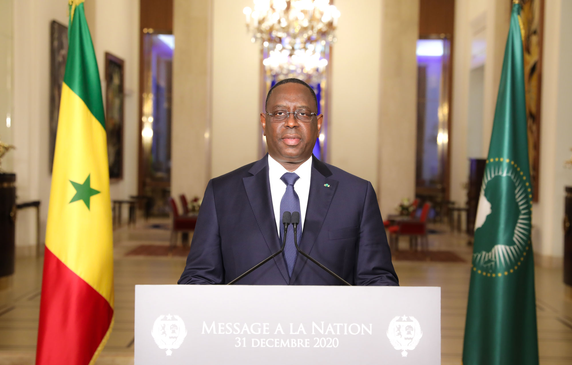 Suivez en direct le discours à la nation du chef de lEtat Macky Sall