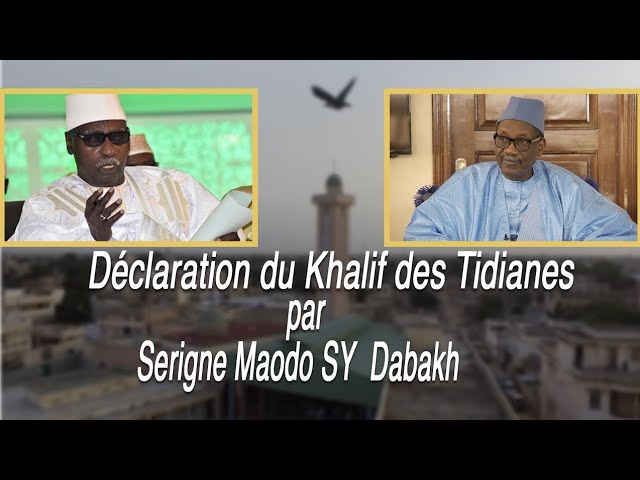 Revivez La D Claration De Serigne Babacar Sy Mansour Pour La R Fection