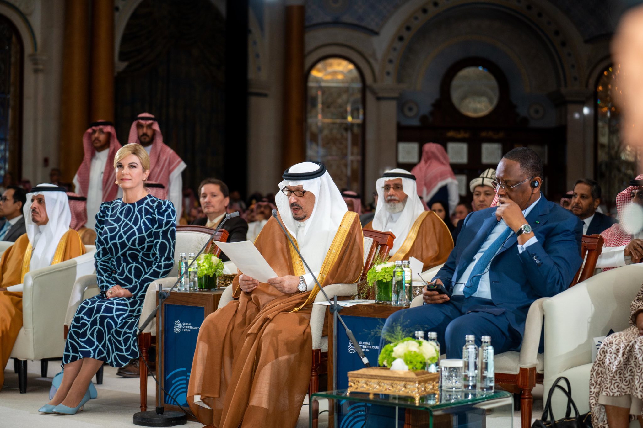 Macky Sall Salue le Rôle Pionnier de l'Arabie Saoudite en Cyberdiplomatie au Forum Mondial