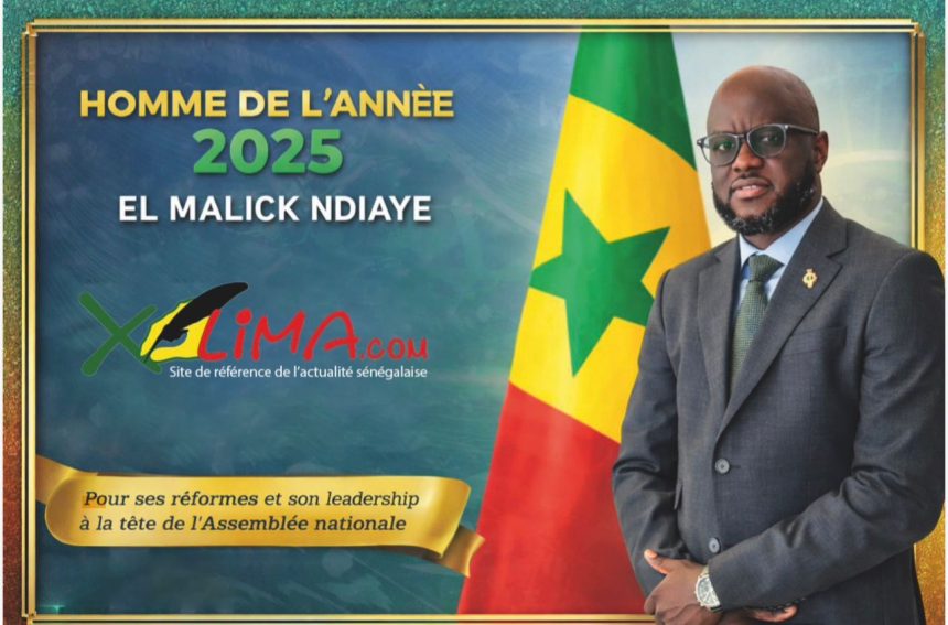 El Malick Ndiaye Homme de l’année 2025